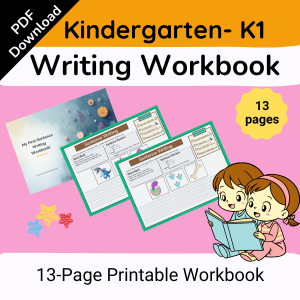 My First Sentence Writing Workbook – K1